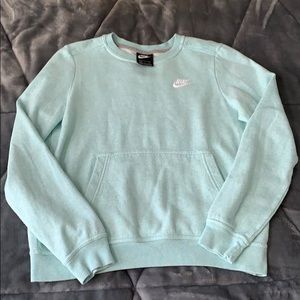 Mint green Nike crew neck